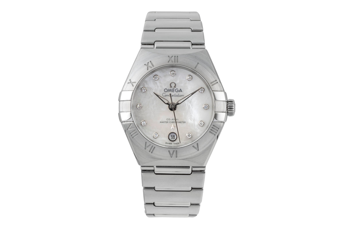 Omega Constellation steel automatic women's watch 131.10.29.20.55.001 LP: 8600EUR  [2605844]