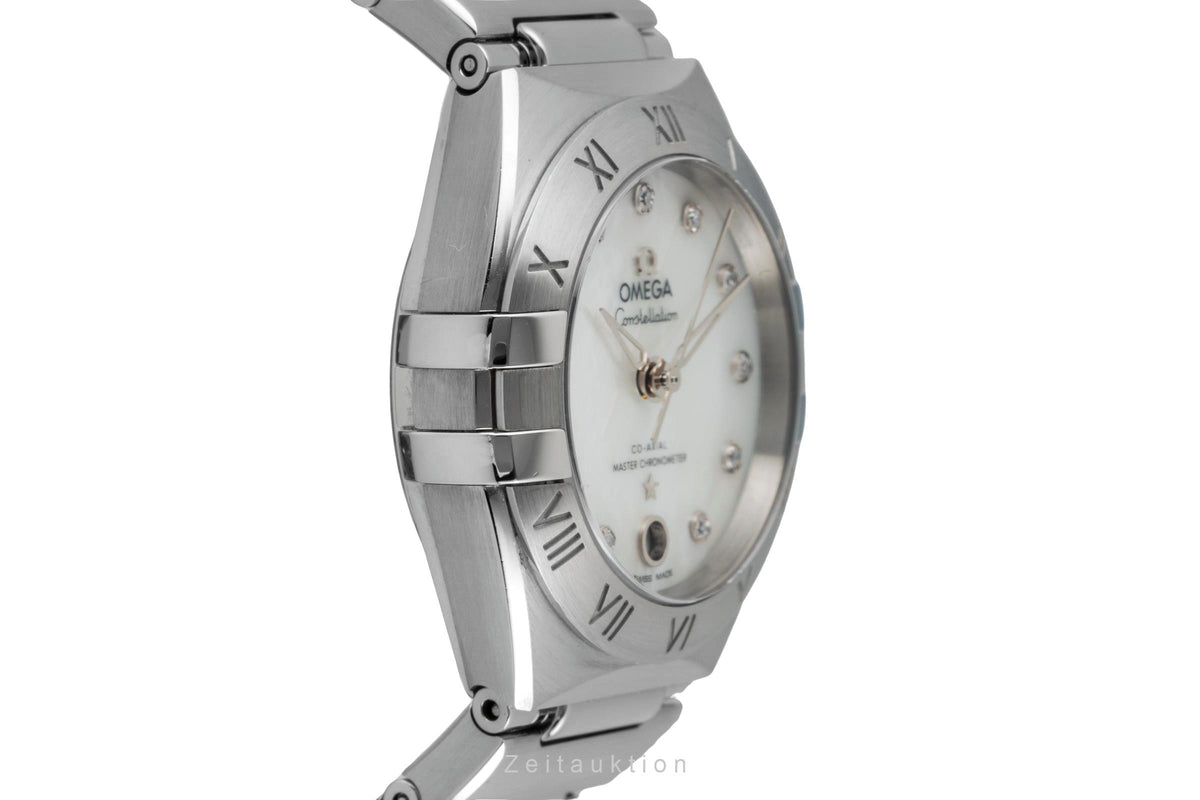 Omega Constellation acier automatique montre pour femmes 131.10.29.20.55.001 LP: 8600EUR  [2605844]