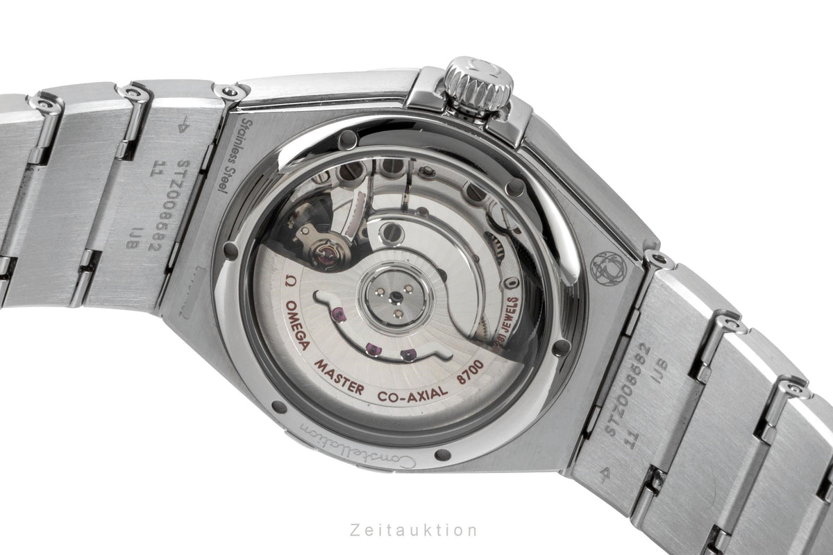 Omega Constellation acier automatique montre pour femmes 131.10.29.20.55.001 LP: 8600EUR  [2605844]