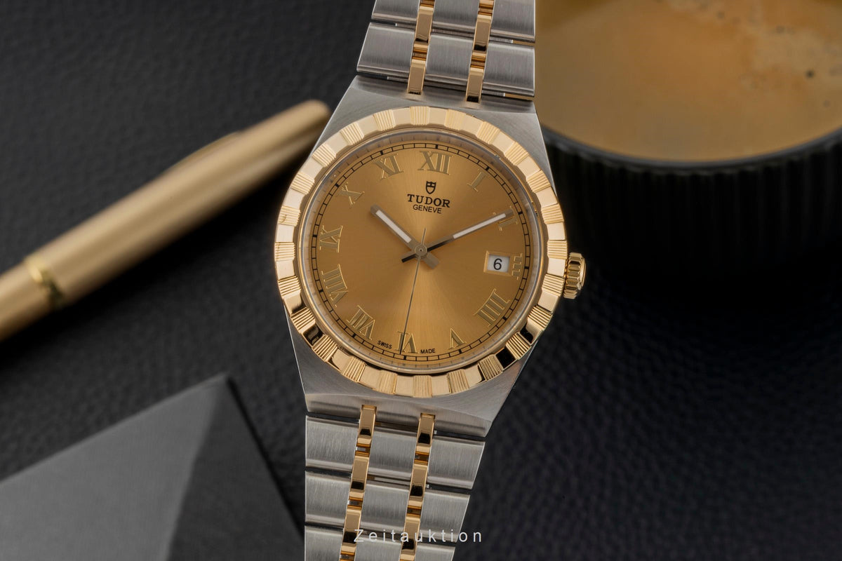 Tudor Royal acero / oro automático reloj para caballeros 28503 LP: 4780EUR  [2605845]
