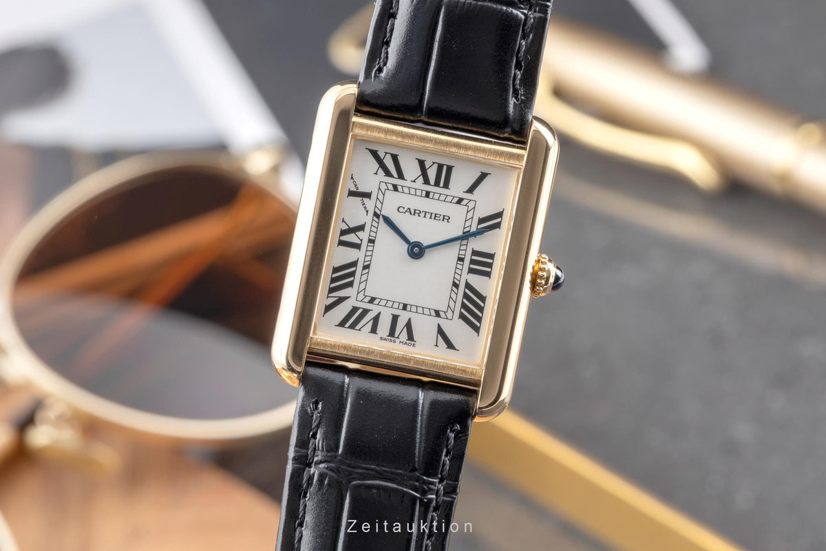 Cartier Tank 18 ct gold quartz women's watch W1018755  [2605847]