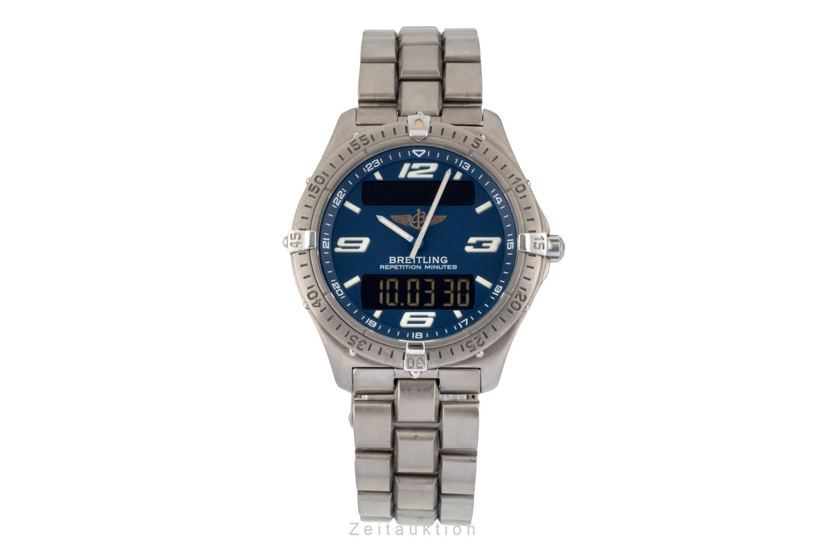 Breitling Aerospace Repetition Minutes Blue Dial Titanium Herrenuhr Ref. E65062 [2605851]