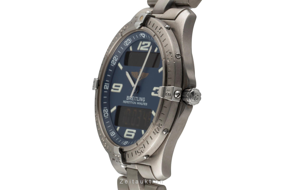 Breitling Aerospace Repetition Minutes Blue Dial Titanium Herrenuhr Ref. E65062 [2605851]