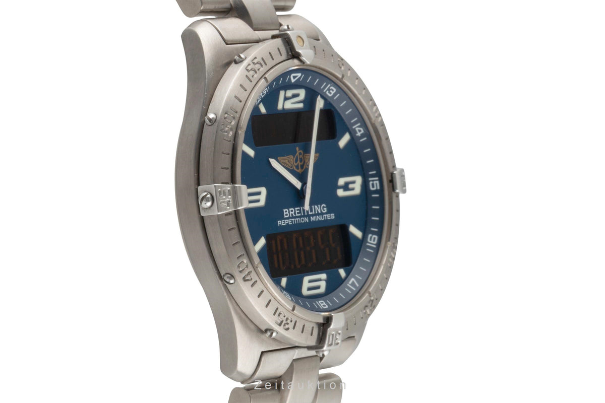 Breitling Aerospace Repetition Minutes Blue Dial Titanium Herrenuhr Ref. E65062 [2605851]