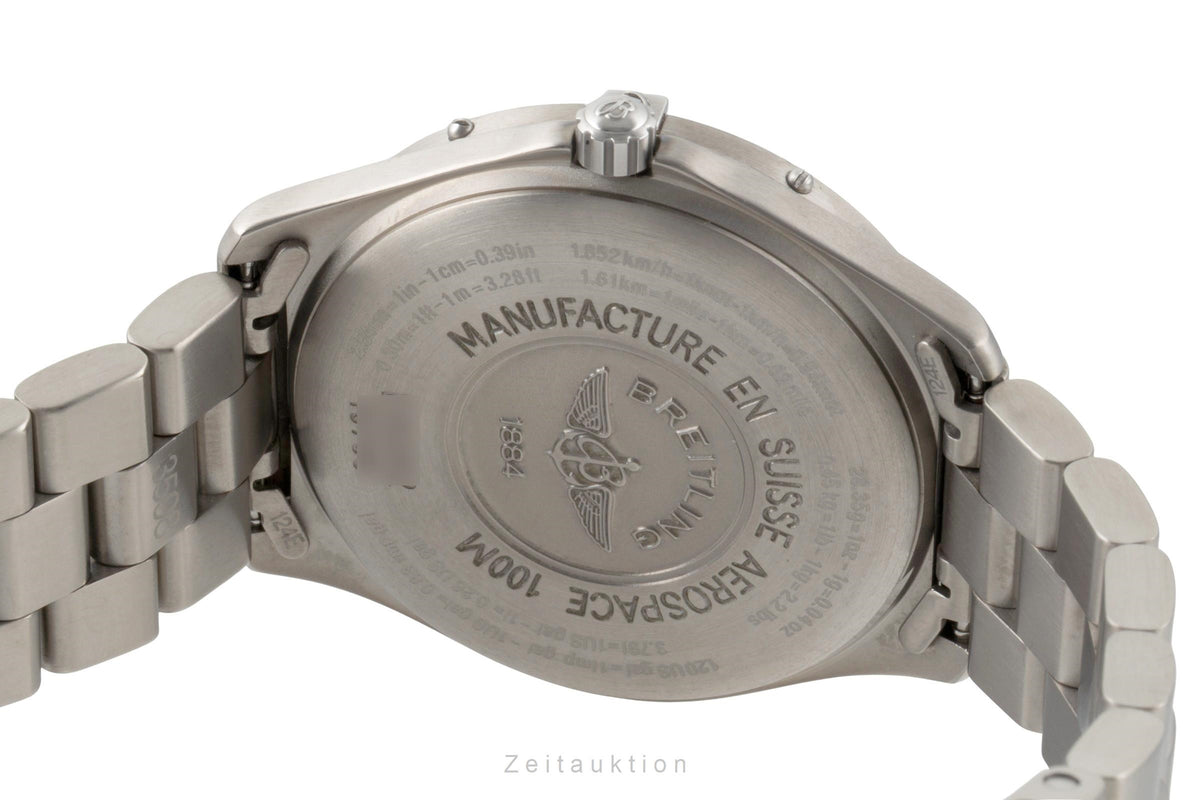 Breitling Aerospace Repetition Minutes Blue Dial Titanium Herrenuhr Ref. E65062 [2605851]