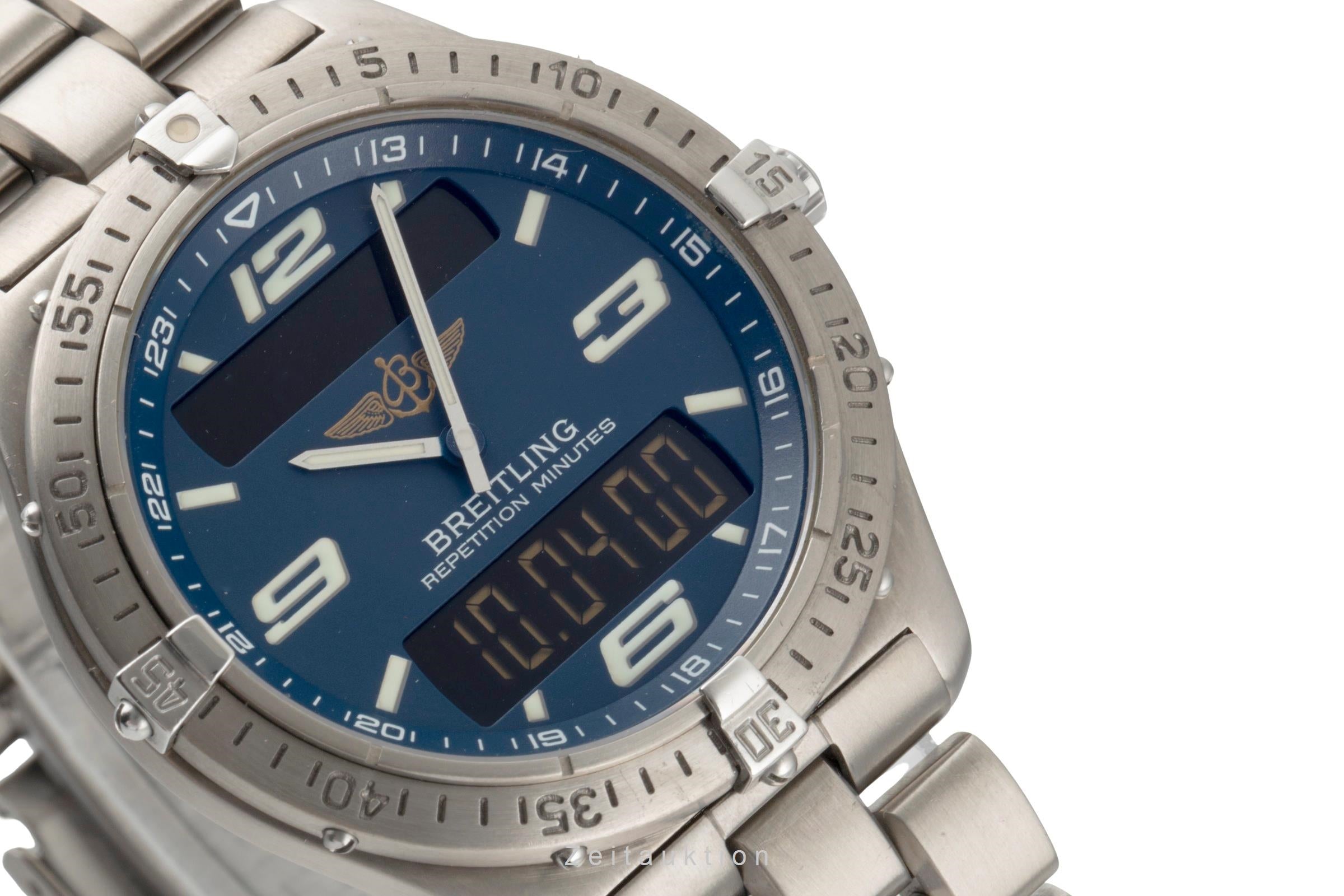 Breitling Aerospace chronograph titanium quartz Kal. B65 Ref