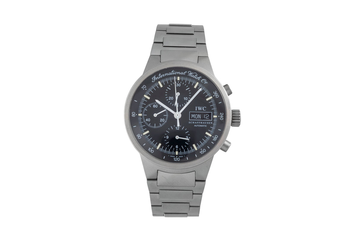IWC GST chronograph titanium automatic men's watch IW370701  [2605852]