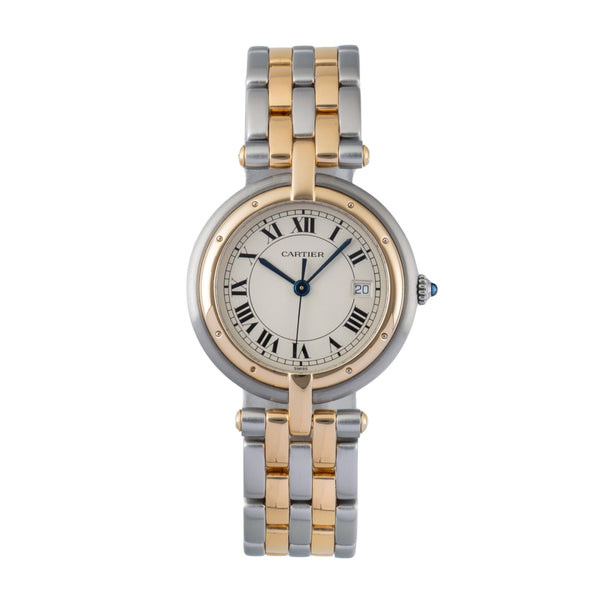 Cartier Panthere steel / gold quartz women's watch 83084242  [2605855]
