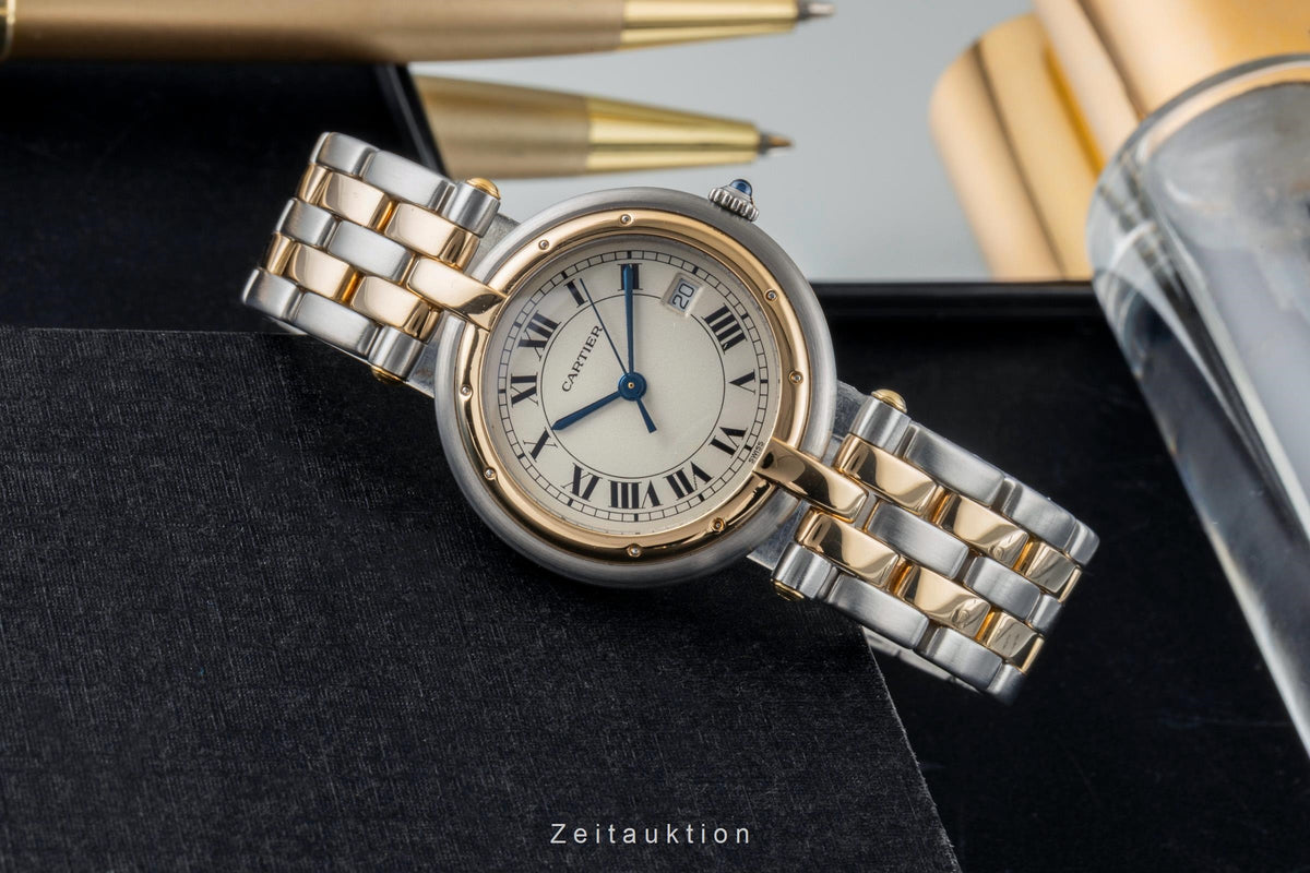 Cartier Panthere steel / gold quartz women's watch 83084242  [2605855]