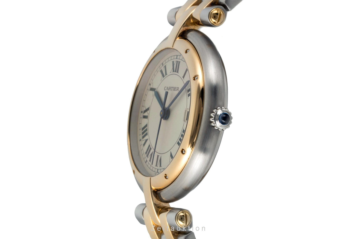 Cartier Panthere steel / gold quartz women's watch 83084242  [2605855]