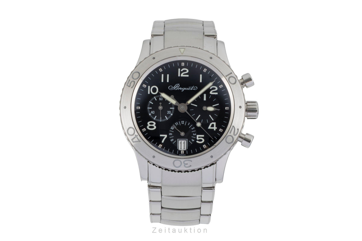 Breguet Type XX chronograph steel automatic men's watch 3820  [2605857]