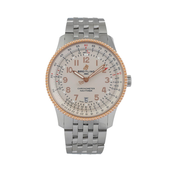 Breitling Navitimer steel / gold automatic men's watch U17326  [2605858]