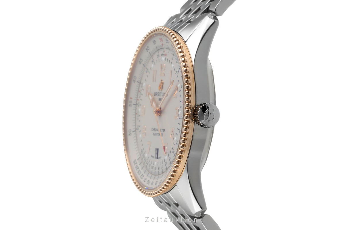Breitling Navitimer steel / gold automatic men's watch U17326  [2605858]