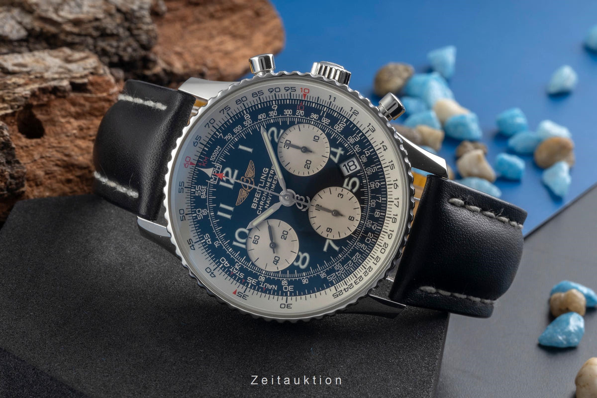Breitling Navitimer chronograph steel automatic men's watch A23322  [2605860]