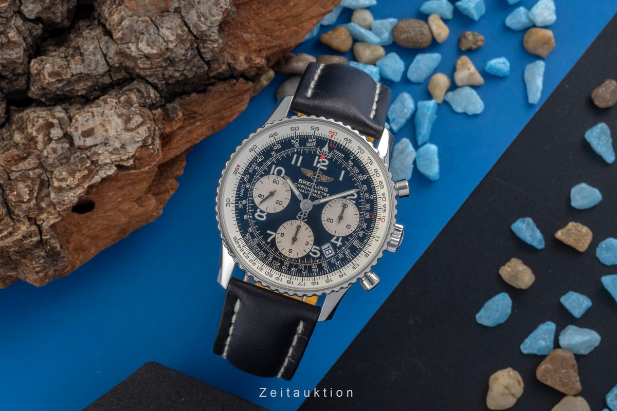 Breitling Navitimer chronograph steel automatic men's watch A23322  [2605860]
