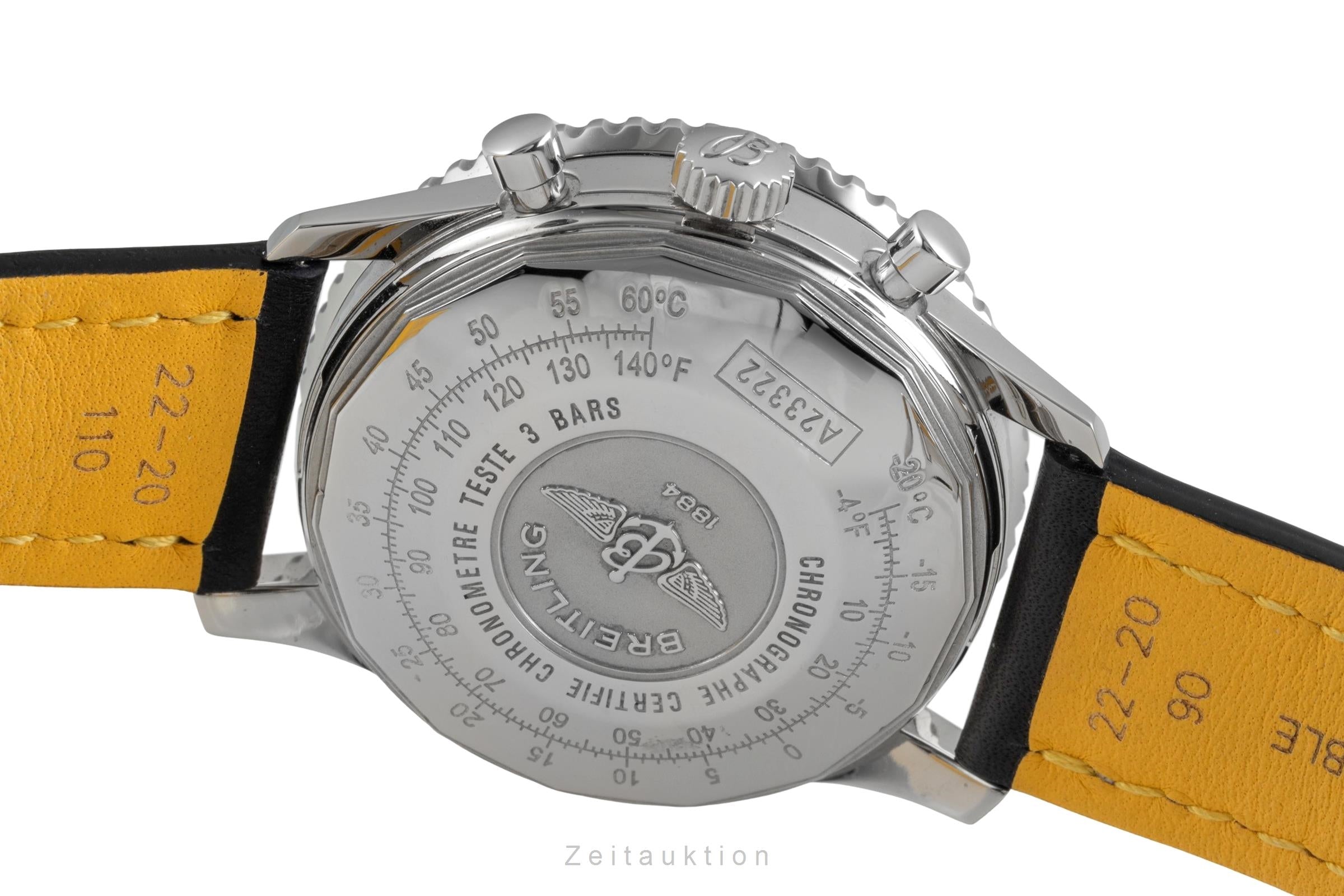 Breitling Navitimer chronograph steel automatic Kal. B23 Ref