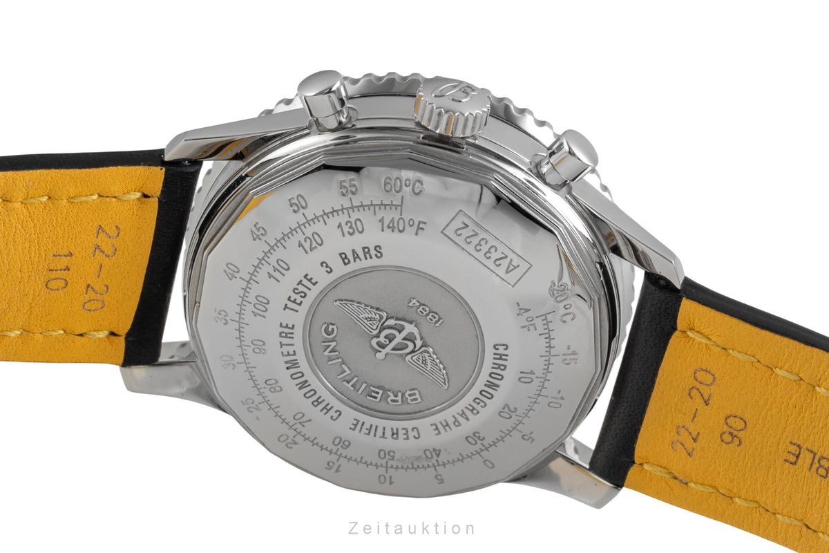 Breitling Navitimer chronograph steel automatic men's watch A23322  [2605860]