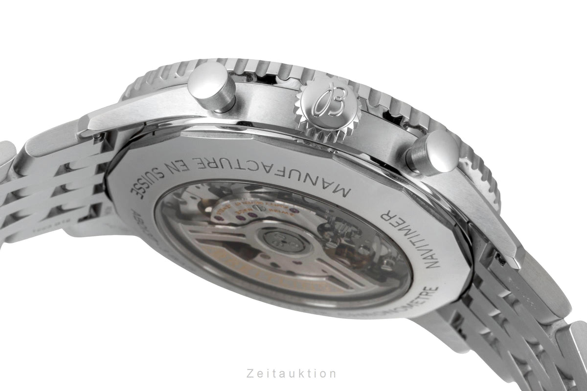 Breitling Navitimer chronograph steel automatic men's watch AB0137211C1A1 LP: 9850EUR  [2605863]