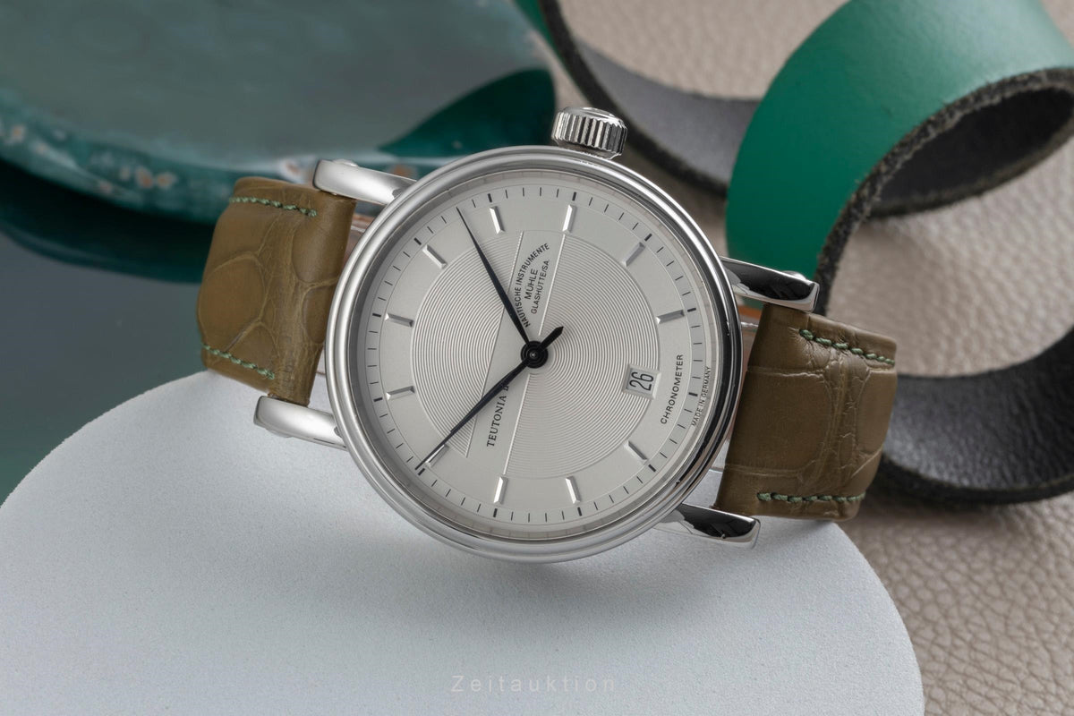 Mühle Teutonia II acier automatique montre pour hommes M1-30-40  [2605864]