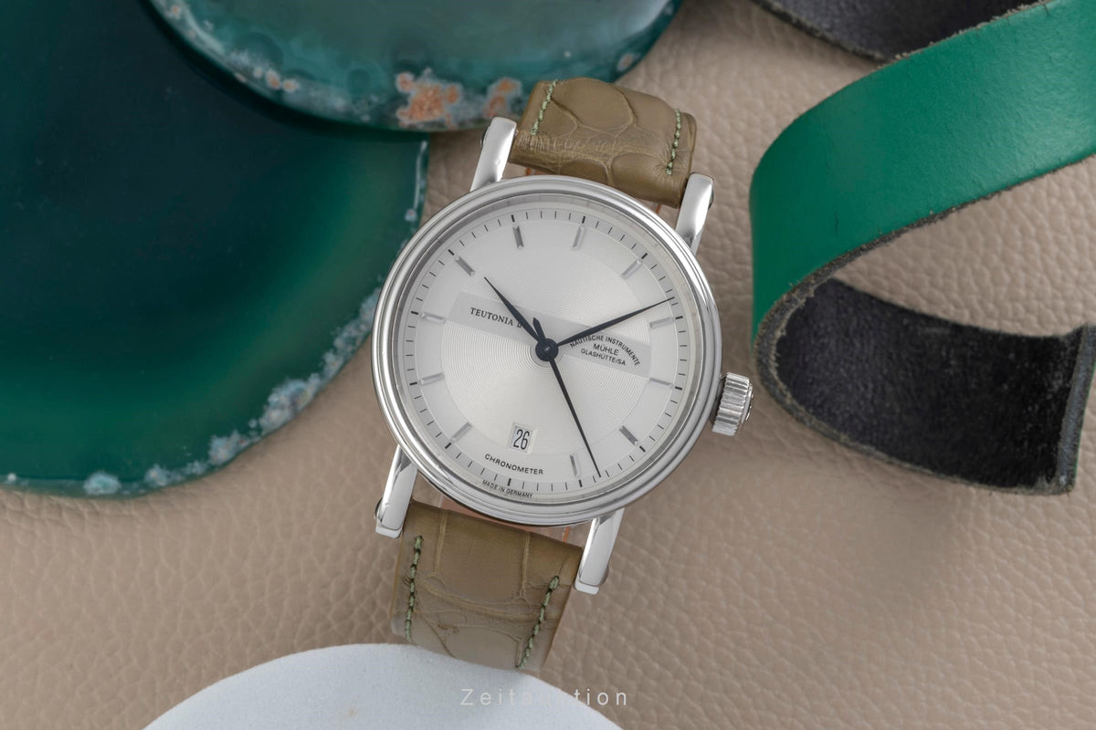 Mühle Teutonia II acier automatique montre pour hommes M1-30-40  [2605864]
