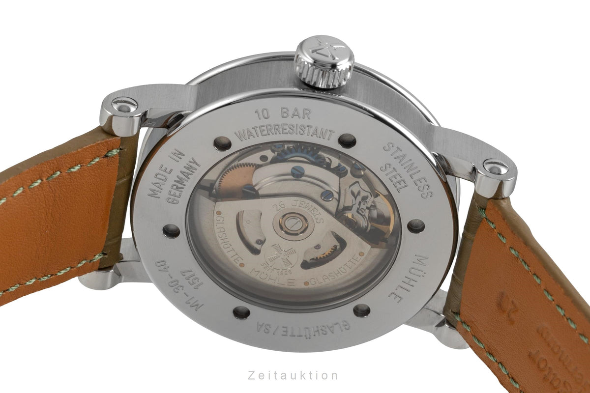 Mühle Teutonia II acier automatique montre pour hommes M1-30-40  [2605864]