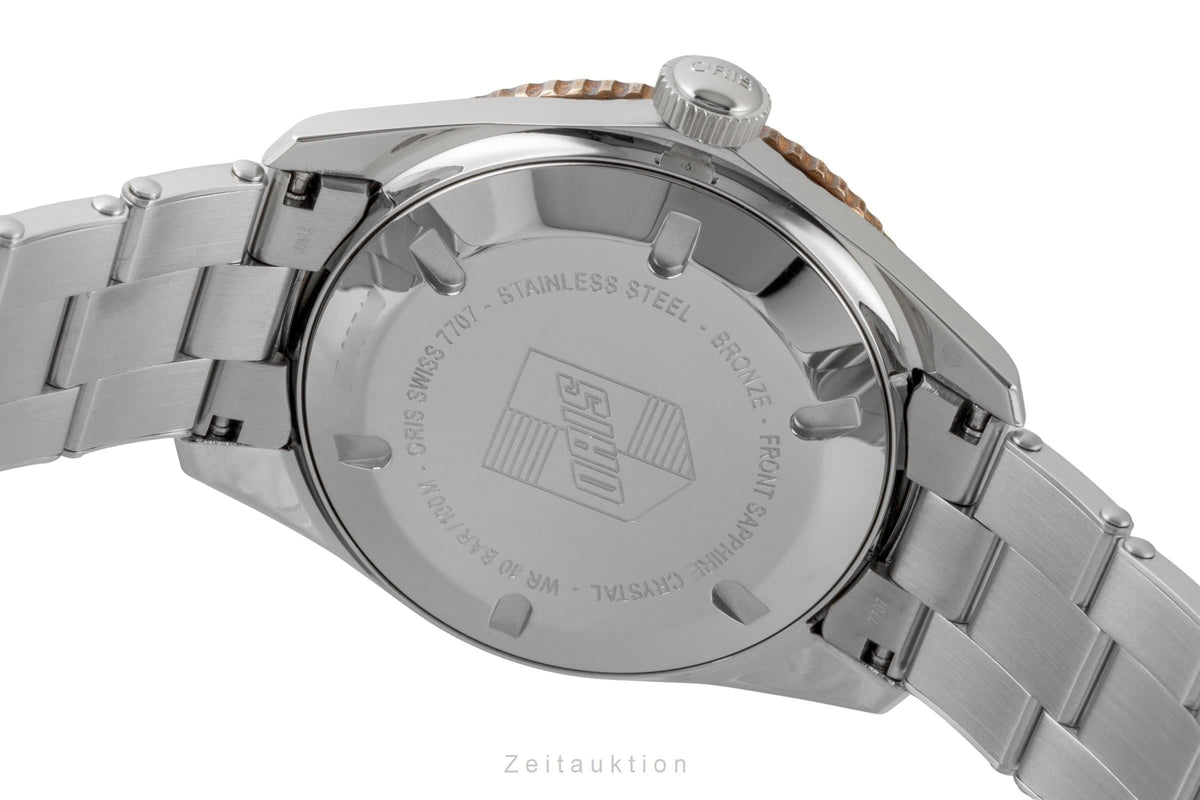 Oris Divers steel / bronze automatic men's watch 01 733 7707 4357-07 8 20 18 LP: 2650EUR  [2605865]
