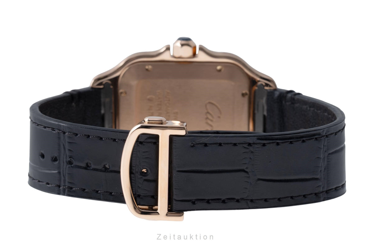 Cartier Santos 18 ct red gold automatic men's watch WGSA0019 LP: 24400EUR  [2605866]
