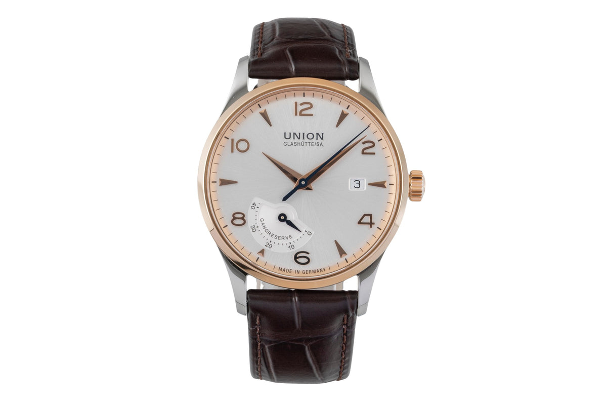 Union Glashütte Noramis steel / gold automatic men's watch D900.424.46.037.01  [2605870]