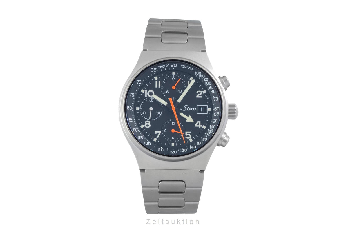 Sinn 144 cronografo acciaio automatismo orologio da uomo 144.060  [2605871]