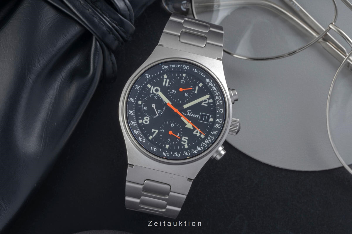 Sinn 144 cronografo acciaio automatismo orologio da uomo 144.060  [2605871]
