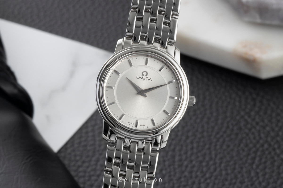 Omega De Ville acero cuarzo reloj para damas  4580.31.00,  595.1050  [2605872]