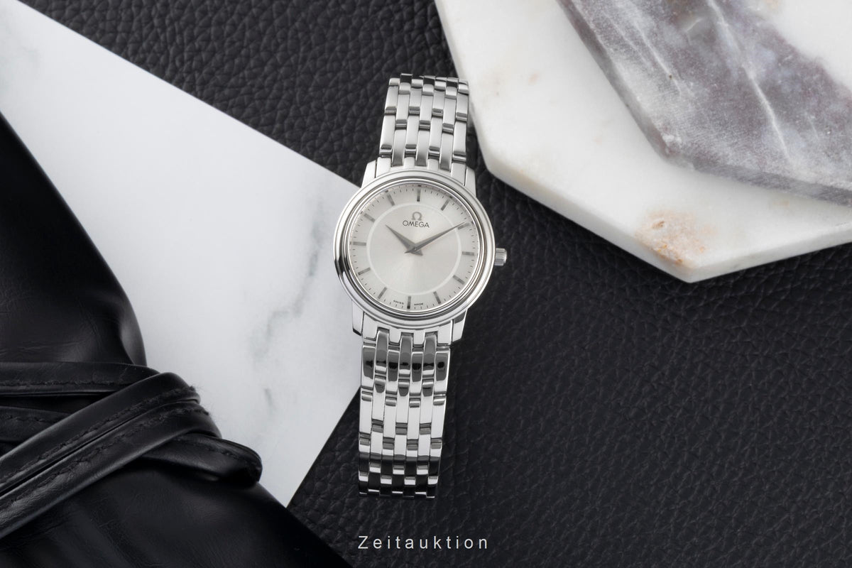 Omega De Ville acero cuarzo reloj para damas  4580.31.00,  595.1050  [2605872]