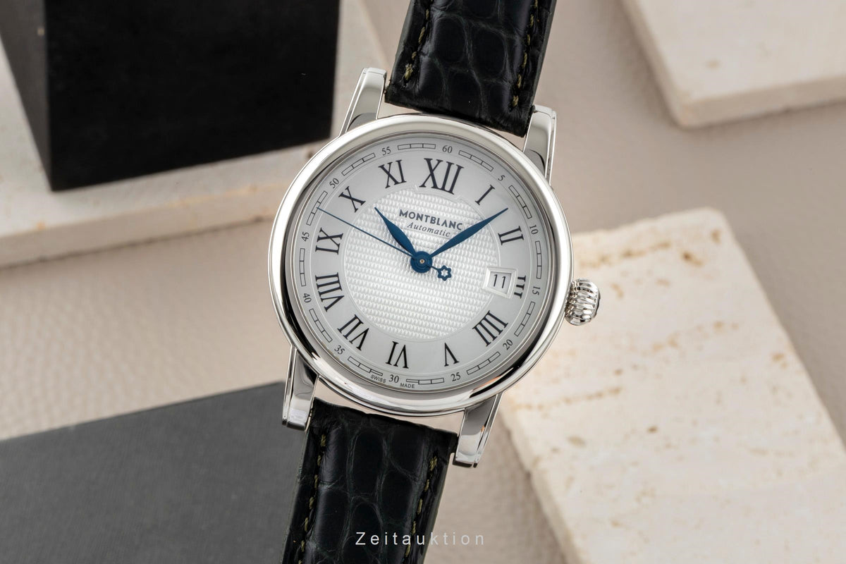 Montblanc Star Date acero automático reloj para caballeros 101714  [2605873]