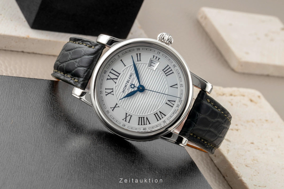 Montblanc Star Date acero automático reloj para caballeros 101714  [2605873]
