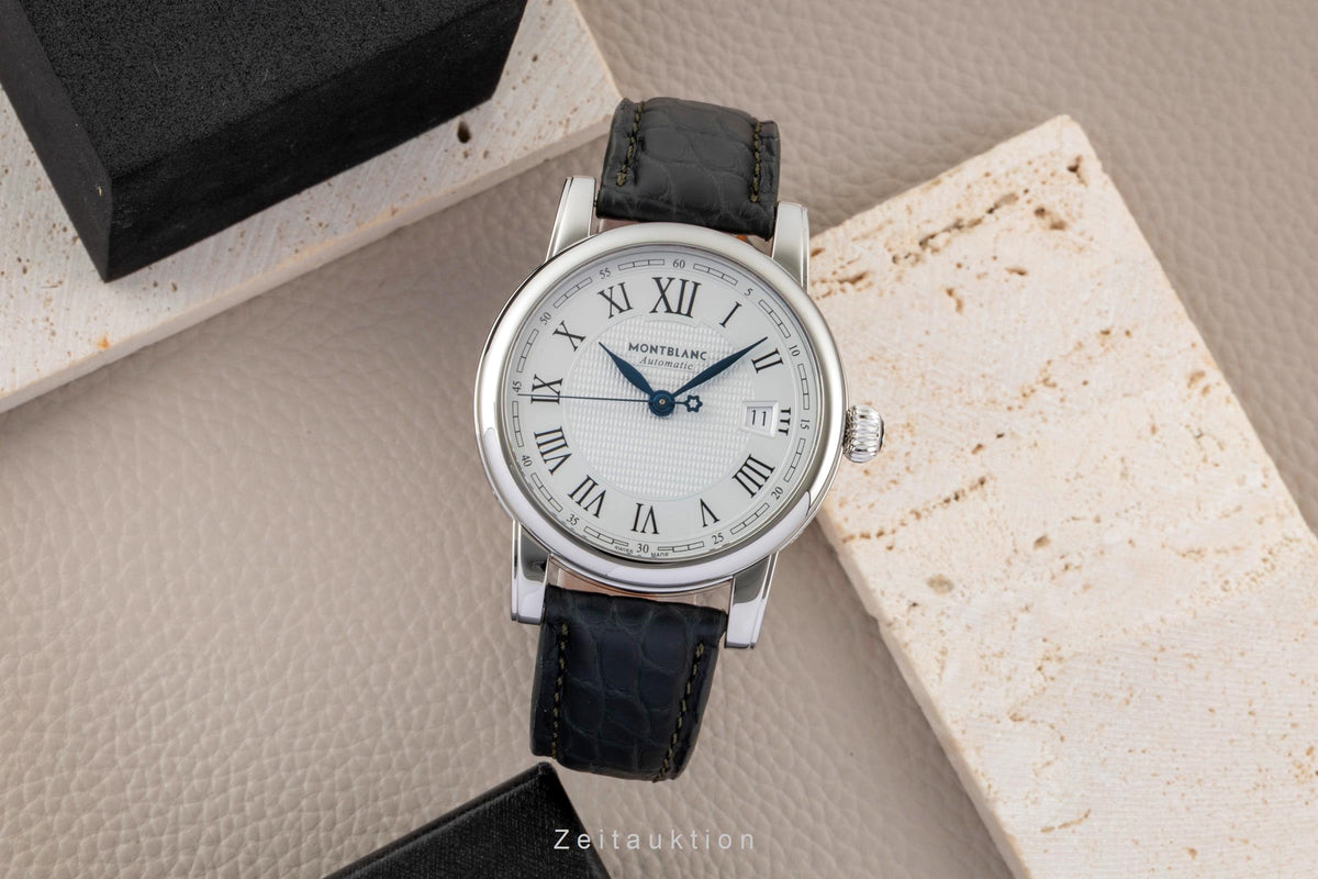 Montblanc Star Date acero automático reloj para caballeros 101714  [2605873]