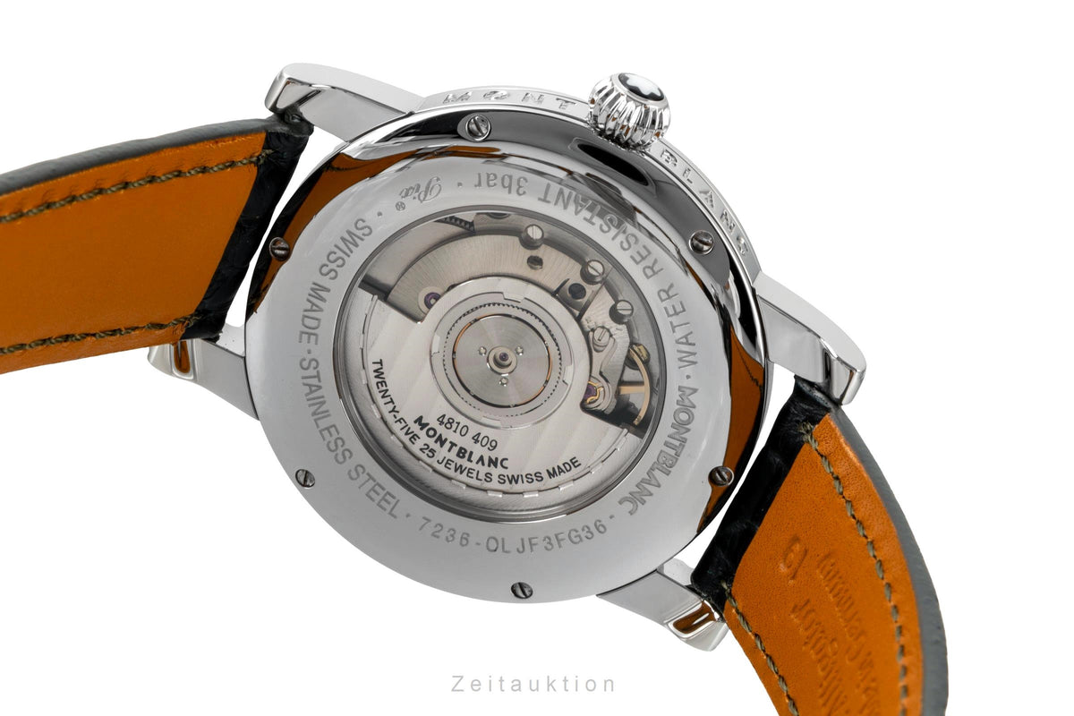 Montblanc Star Date acero automático reloj para caballeros 101714  [2605873]