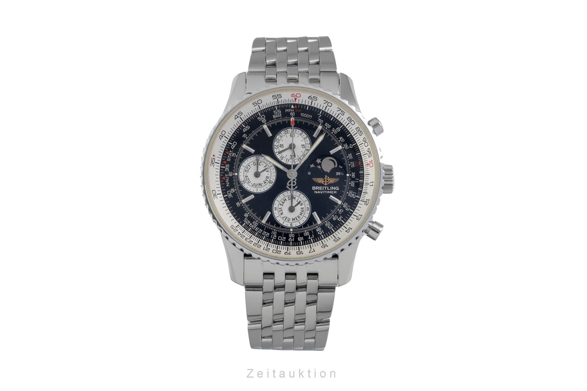 Breitling Navitimer chronograph steel automatic men's watch A19340-015  [2605877]