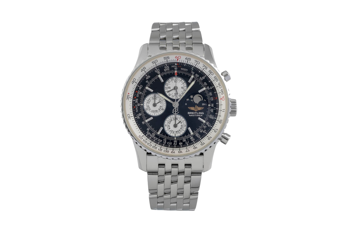 Breitling Navitimer Olympus Triple Date Chronograph Automatik Ref. A19340 B&P [2605877]