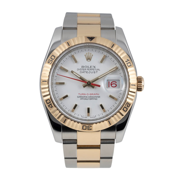 Rolex Datejust steel / gold automatic men's watch 116263  [2605878]