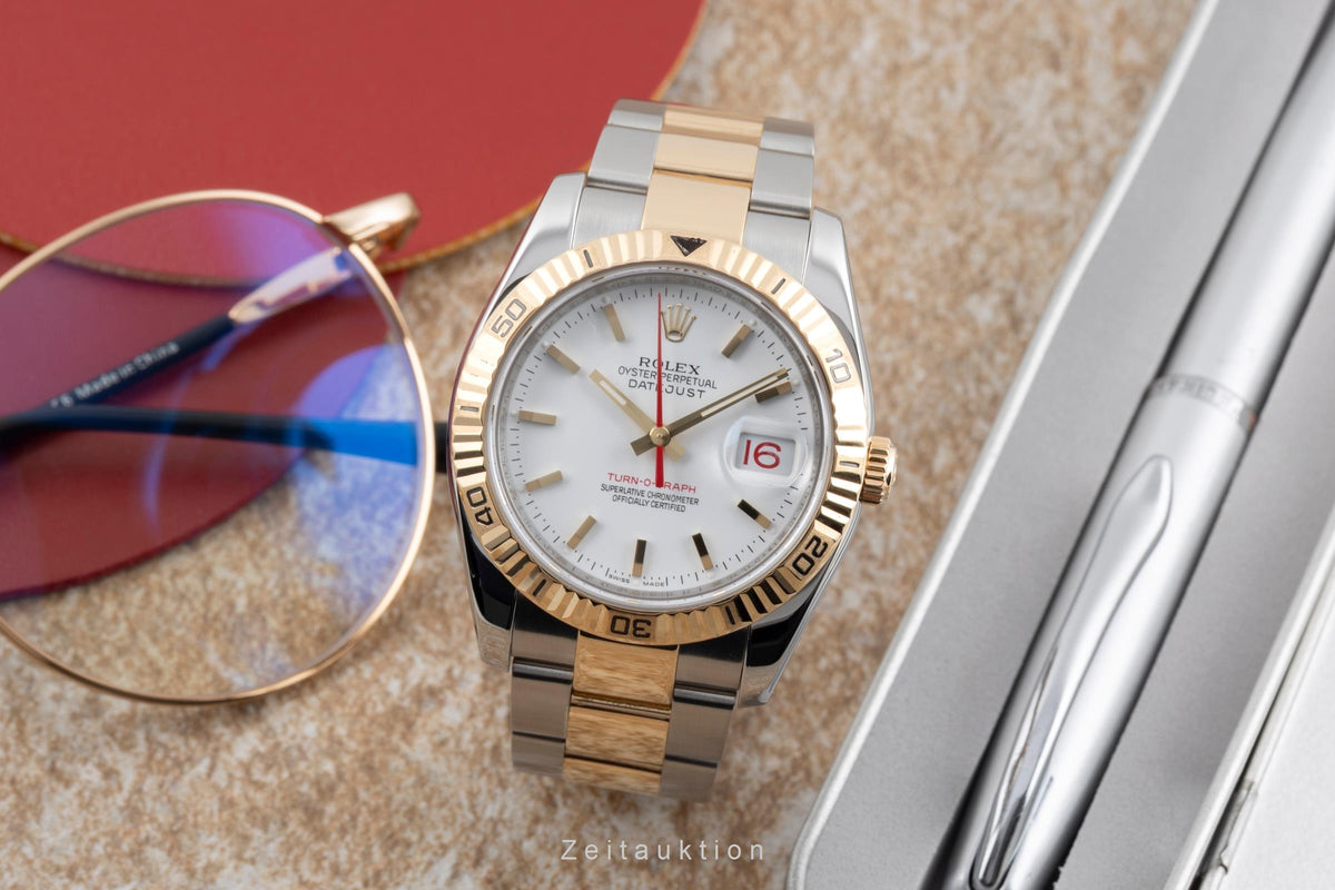 Rolex Datejust steel / gold automatic men's watch 116263  [2605878]