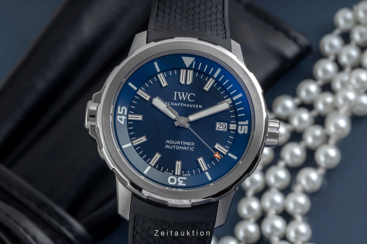 IWC Aquatimer acciaio automatismo orologio da uomo IW329005 LP: 5600EUR  [2605879]