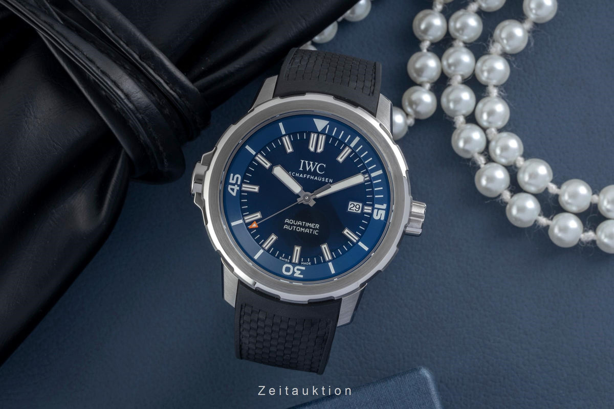IWC Aquatimer acciaio automatismo orologio da uomo IW329005 LP: 5600EUR  [2605879]