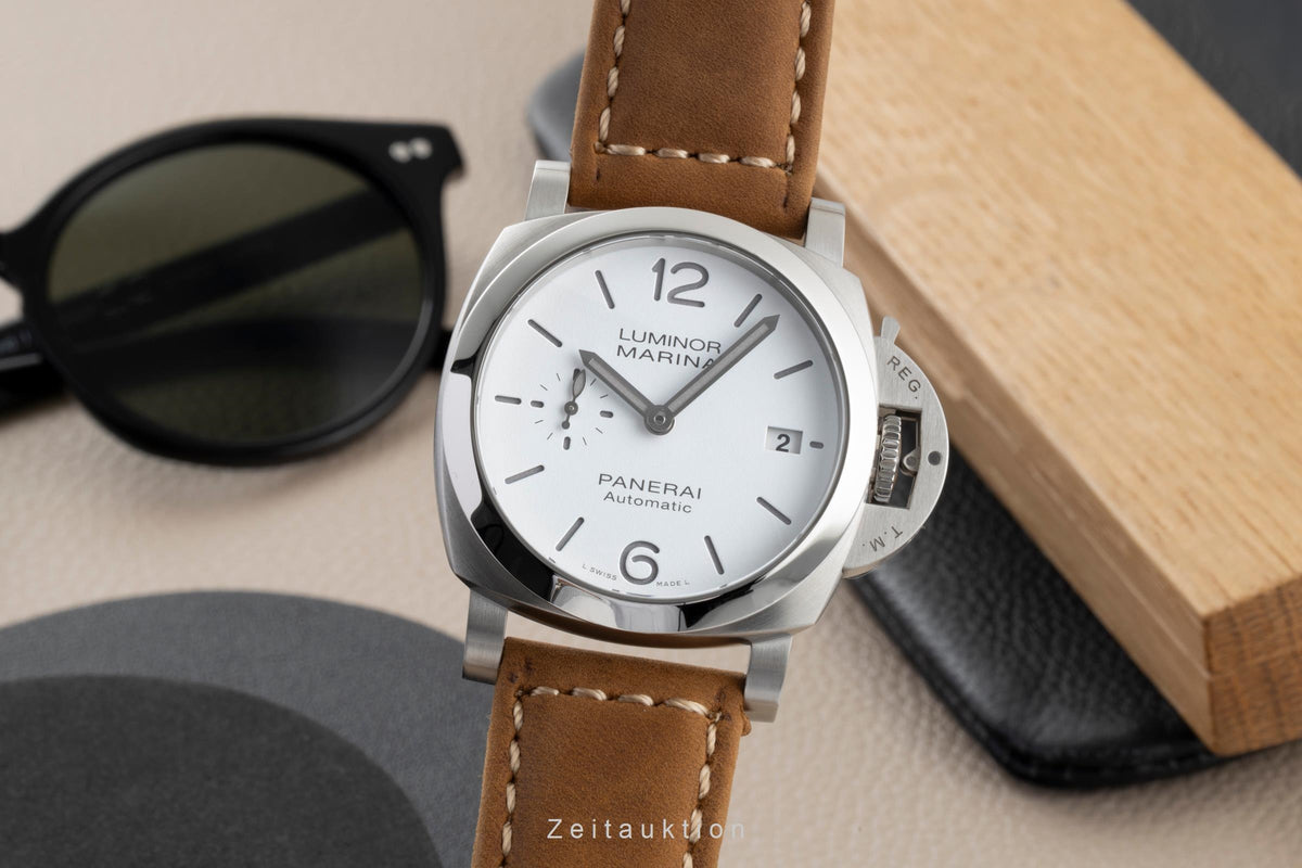 Panerai Luminor Marina steel automatic men's watch PAM01371 LP: 8400EUR  [2605880]
