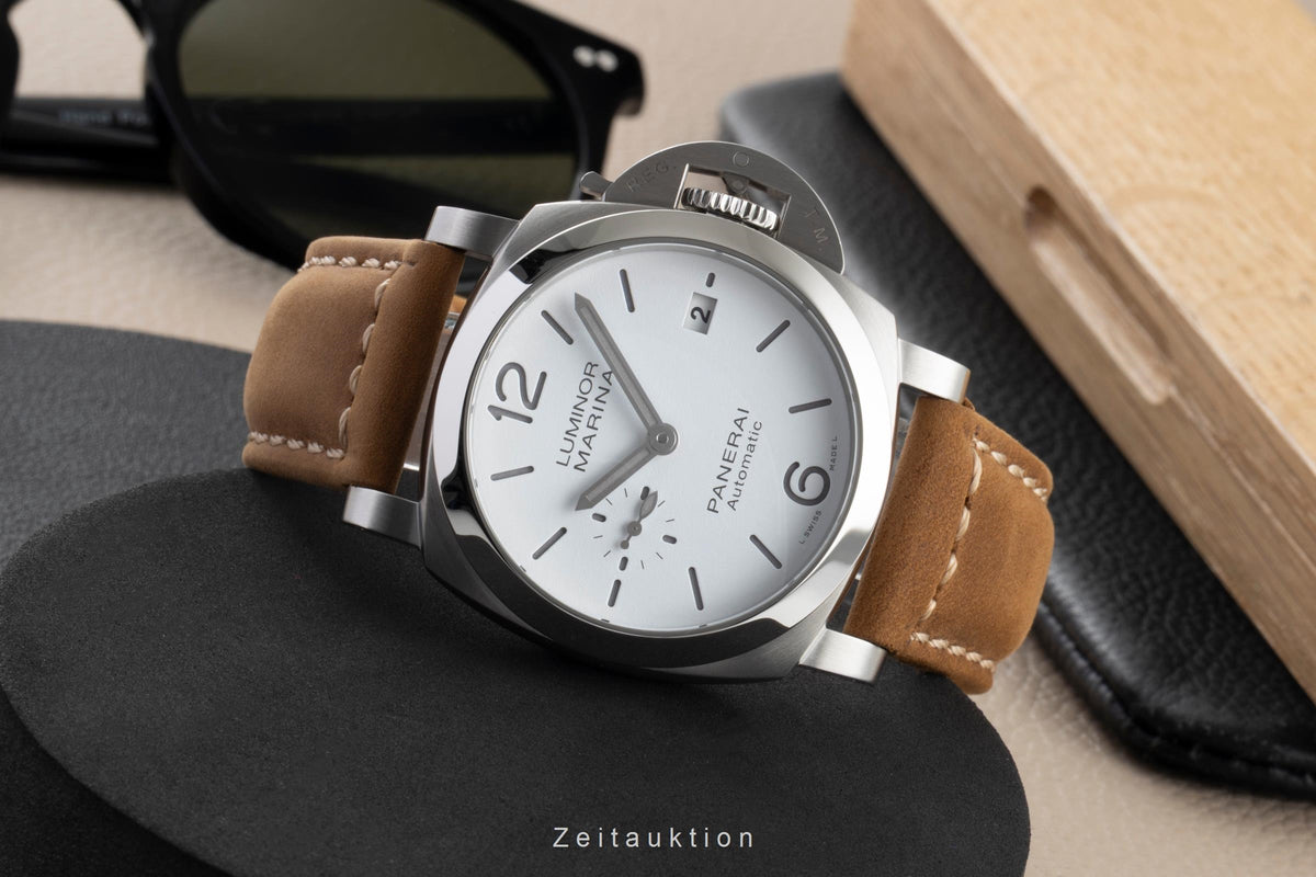 Panerai Luminor Marina steel automatic men's watch PAM01371 LP: 8400EUR  [2605880]