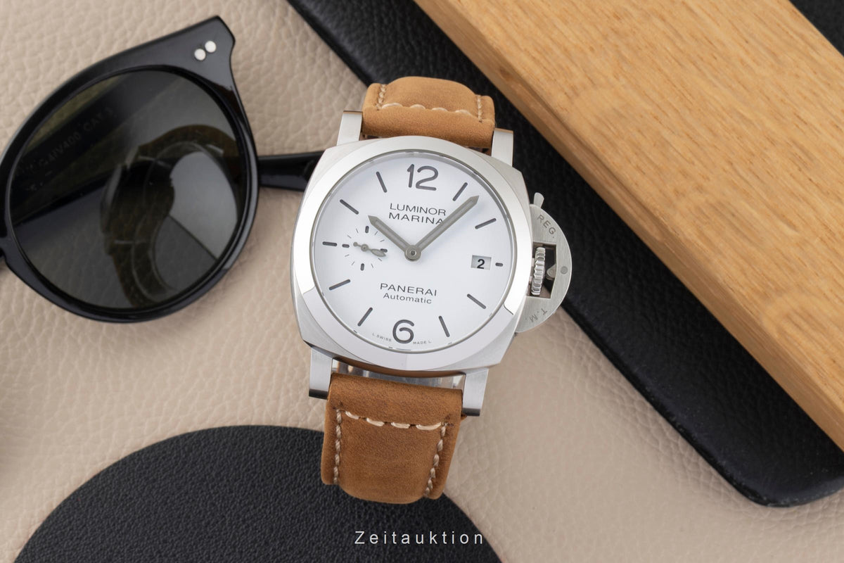 Panerai Luminor Marina steel automatic men's watch PAM01371 LP: 8400EUR  [2605880]