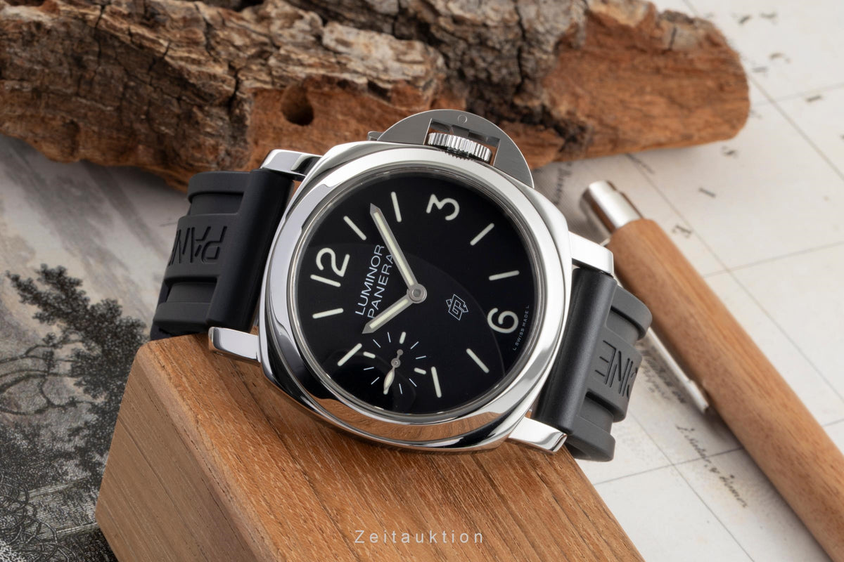 Panerai Luminor  acier à remontage manuel montre pour hommes PAM01084 LP: 6200EUR  [2605881]
