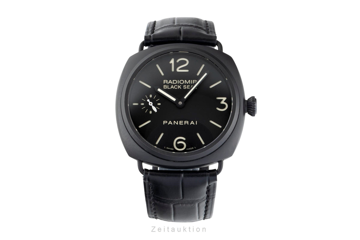 Panerai Black Seal cerámica / acero cuerda manual reloj para caballeros PAM00292  [2605883]