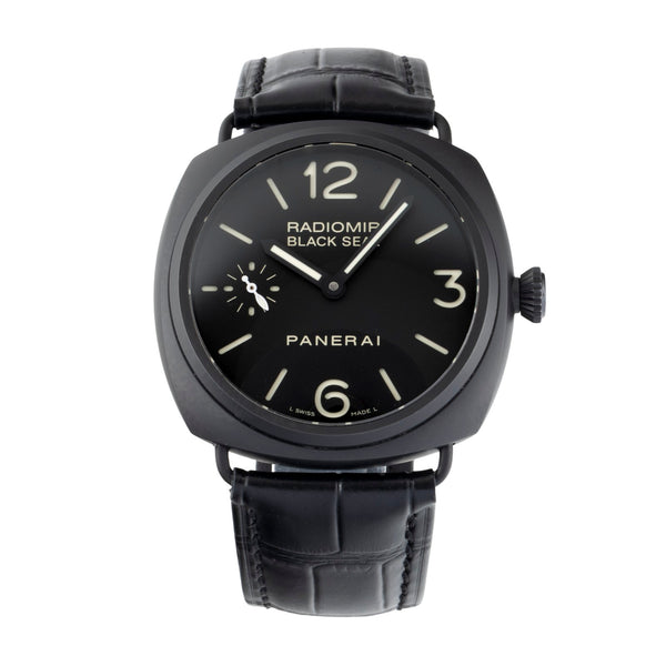 Panerai Black Seal cerámica / acero cuerda manual reloj para caballeros PAM00292  [2605883]
