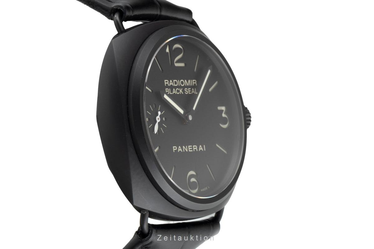 Panerai Black Seal cerámica / acero cuerda manual reloj para caballeros PAM00292  [2605883]
