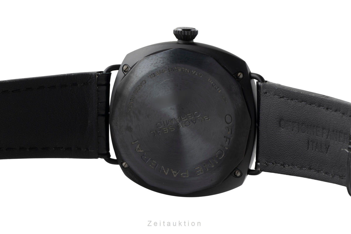Panerai Black Seal cerámica / acero cuerda manual reloj para caballeros PAM00292  [2605883]